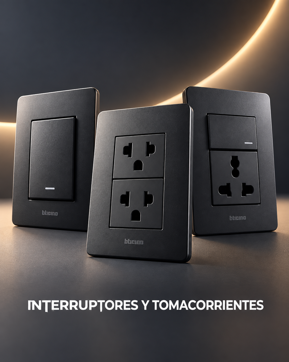 Interruptores y tomacorrientes